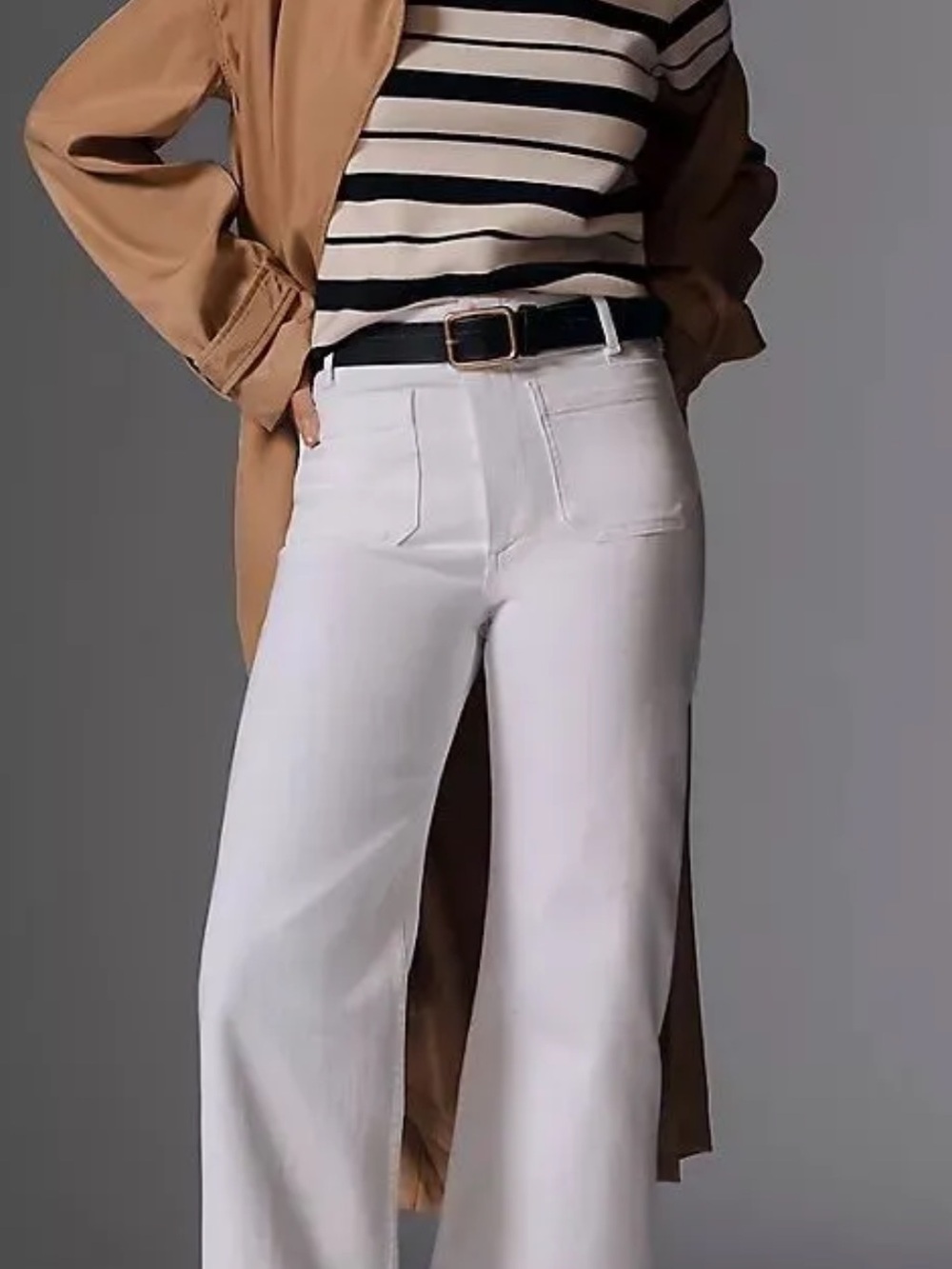 Anthro Maeve The Colette Cropped wide leg NWT